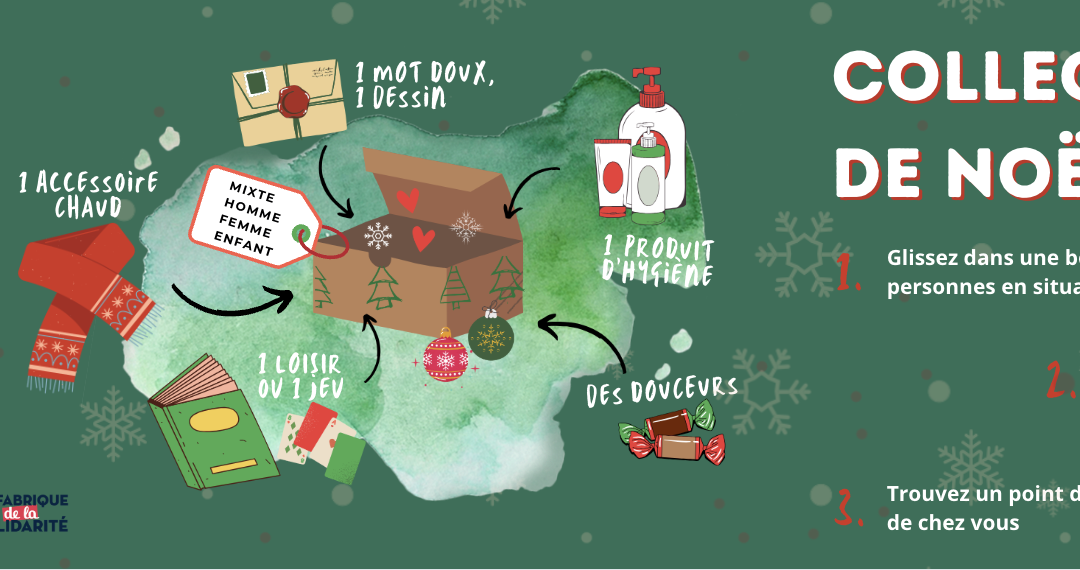 COLLECTE DES BOÎTES DE NOËL SOLIDAIRES