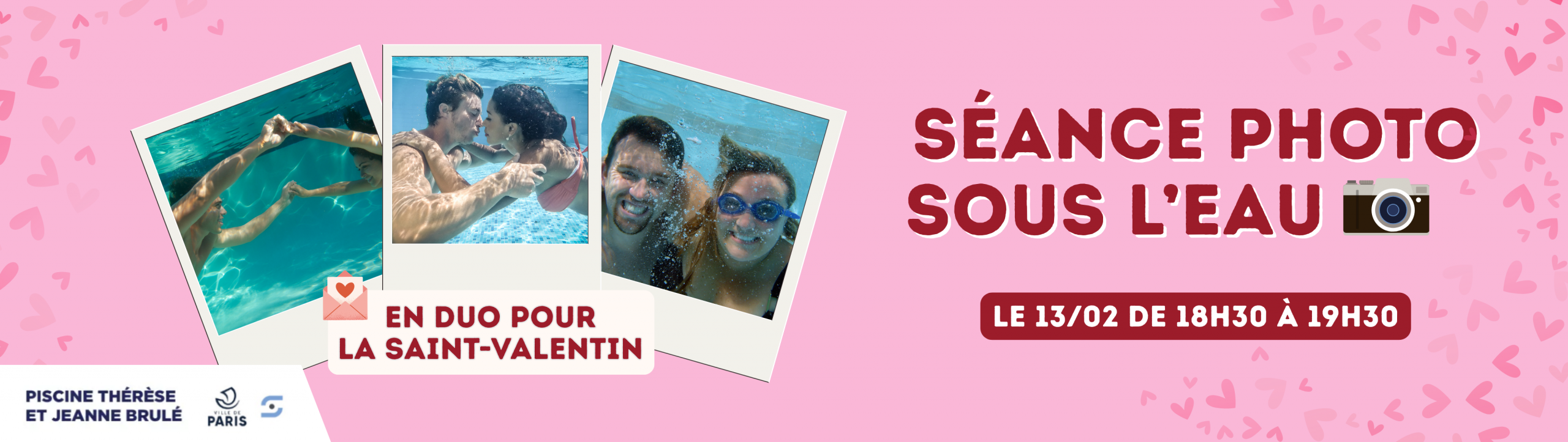 SÉANCE PHOTO SOUS L'EAU