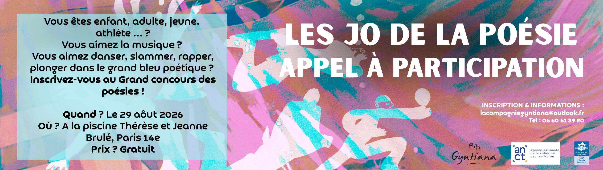 LES JO DE LA POÉSIE APPEL À PARTICIPATION