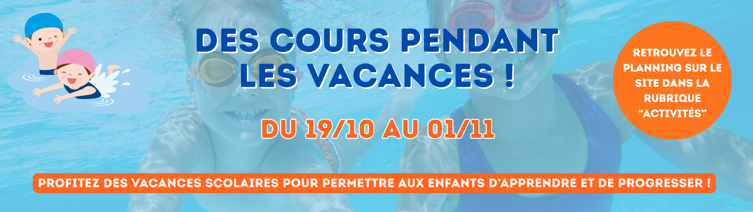 DES COURS PENDANT LES VACANCES